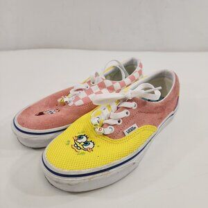 Spongebob Squarepants Vans Sneakers Shoes Womens 6.5